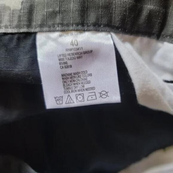 Lrg Cargo Shorts Mens Size 40 - Picture 7 of 11